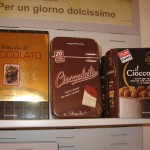 i libri del cioccolato alla libreria Feltrinelli