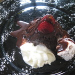 tortino caldo al cioccolato