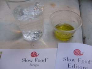 Slow Food gioco del piacere dell'olio 